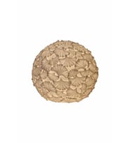 Lumienza Polyester Yuvarlak Anemon Masa Lambası GLR-19S6058LW (Beyaz)