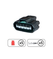 Hava Akışmetre Soketi 5 Pin Kablosuz
