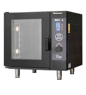 Maksan Elektrik Isıtmalı Dijital 6 Tepsili Konveksiyonlu Patisseri Fırın (Gri)