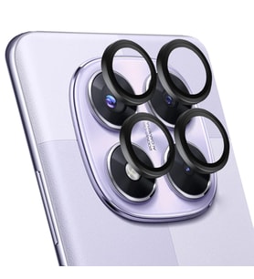 Microsonic Xiaomi Redmi Note 14 Pro 4G Tekli Kamera Lens Koruma Camı Siyah