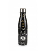 Ay Yıldız Tasarımlı Siyah Çelik Termos 500 Ml