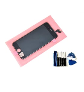 Tkgz İPhone 6S Uyumlu Lcd Ekran dokunmatik (LW Marka Tamir SETİ) SİYAH