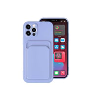 Apple iPhone 12 Pro Uyumlu Kılıf Zore Ofix Kapak (Lila)