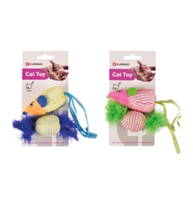 Flamingo Kumaş ikili Kedi Oyuncağı