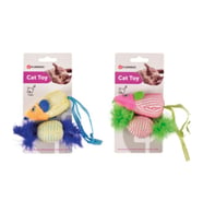 Flamingo Kumaş ikili Kedi Oyuncağı