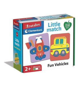 Clementoni Little Match Eğlenceli Araçlar 16718