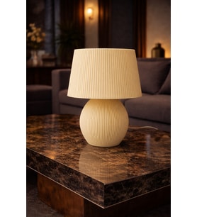 LETTO MODEL - LED Abajur - Masa Lambası - USB 5V ile Çalışır - Slim Led Aydınlatması Dahildir - Dekoratif Lamba - Renk Seçenekli