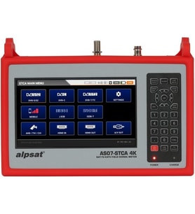 Alpsat AS07STCA-4K Dvb S-S2/T-T2/C/J.83B /ısdb-T Combo Sinyal Analizörü