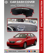 HYUNDAİ ELANTRA (2007-2011) Torpido Örtüsü Ön Göğüs Halı Araca Özel Çatlamayı Önler Kaymaz