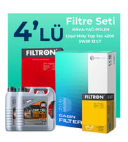 Filtron Mercedes Sprinter 313 Dizel Filtre Bakım Seti Liqui Moly Motor Yağlı (2011-2016) 4 Lü
