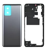 Xiaomi Redmi NOTE 10 -4G- FULL KASA Arka Kapak Takım SİYAH