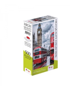 Londra Otobüsü - 500 Parça Puzzle