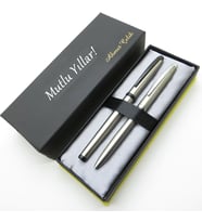 Scrikss TV169 Brushed Roller + Tükenmez Kalem Set  Scrikss Kalem  İsme Özel Kalem Seti  Hediyelik Kalem