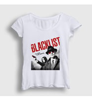 Presmono Kadın Beyaz Wanted The Blacklist T-Shirt 184218tt