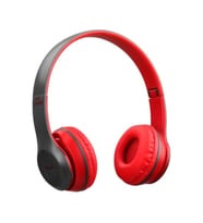 P47 Bluetooth 5.0 Kulak Üstü Kulaklık Kırmızı