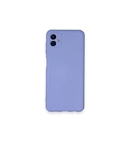 Samsung Galaxy A04 Kılıf Nano İçi Kadife Silikon - Lila