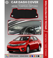 TOYOTA COROLLA E170 (2013-2019) Torpido Örtüsü Ön Göğüs Koruma Araca Özel Çatlamayı Önler Kaymaz