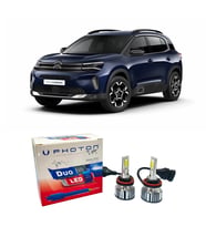 Citroen C5 Aircross Led Xenon Sis Far Ampulü H11 Duo Yeni Seri Beyaz