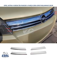 Opel Astra H Krom Ön Panjur 4 Prç. 2004-2010 Arası P. Çelik(HB)