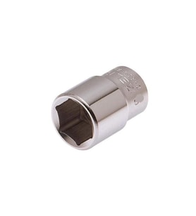 İzeltaş 1113 1/2" Altı Köşe Lokma Anahtar 21 mm (Gümüş)
