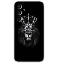 Galaxy S23 FE Kılıf HD Desen Baskılı Arka Kapak - King Lion