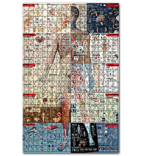 Cakapuzzle compuesto Puzzle Yapboz MDF (Ahşap) (120 Parça)
