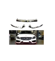 Mercedes w205 Tampon Nikelaj Amg Seti Krom 2014-2018