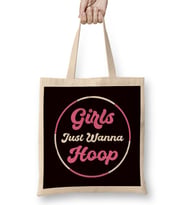 Girls Just Wanna Hula Hoop Fitness Sports Training Hooping Bez Çanta Uzun Saplı