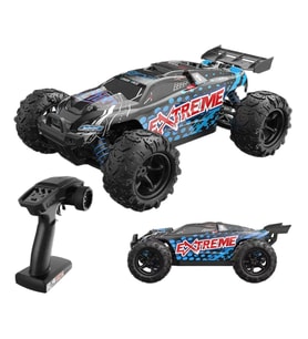 Enoze Lightning Speed 1:18 4x4 Brushless Uzaktan Kumandalı Araba 60 KMH Hız Off Road RC Araba Mavi