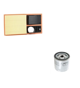 Bosch Filtre Bakım Seti Volkswagen Polo 1.4 Benzin 80 Beygir 9N 2002-2009 BUD Hava + Yağ filtre