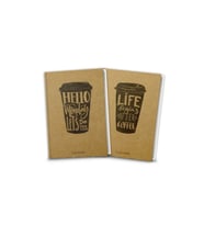 Coffee Düz Defter (2 Defter Takım) - NULL