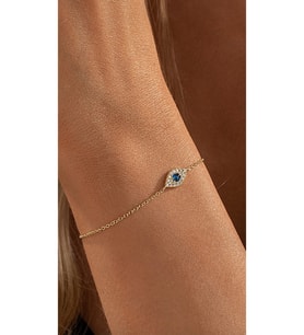 Nazar Bileklik 925 Ayar (Gold)