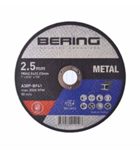 BERİNG 210107 180*2.5*22,23 MM KESME TAŞI (Karışık)