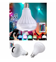 Akıllı Led Lamba Bluetooth Hoparlör ve Uzaktan Kumandalı Ampül