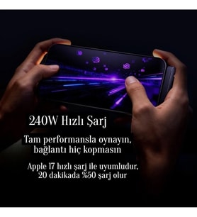 240W Ultra Hızlı Type-C Şarj Kablosu – 1.5M Örgülü, Katlanabilir Standlı Ergonomik Tasarım, PD Hızlı Şarj ve Data Aktarım Kablosu