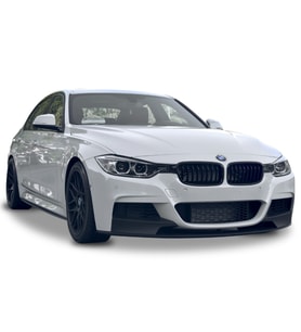 Bmw F30 Uyumlu  M Performans Plastik Parlak Siyah Ön Lip