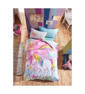 Cotonbox Junior Ranforce Tek Kişilik Nevresim Takımı Dream Mint