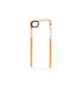 Apple iPhone 8 Uyumlu Kılıf Zore Punto Kapak (Turuncu)