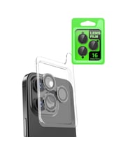 Apple İphone 16 Pro Max Raze Metal Kamera Lens - Siyah