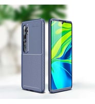Xiaomi Mi Note 10 Kılıf Esnek Soft Karbon Tasarım Legion Serisi (Lacivert)