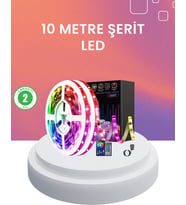 10 Metre Telefon Kontrollü Smart Şerit Led Usb Rgb Kumandalı
