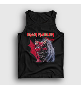 Presmono Unisex Siyah Purgatory Metal Iron Maiden Atlet 513508tt