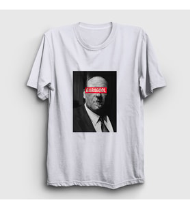 Presmono Unisex Beyaz Gabagool Tony Soprano Sopranos T-Shirt 469368tt