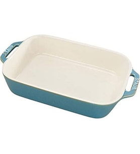 Staub Seramik Dikdörtgen Fırın Kabı (Çok Renkli)