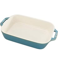 Staub Seramik Dikdörtgen Fırın Kabı (Çok Renkli)