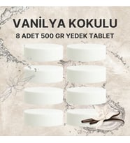 4 Adet 2x500Gr - VANİLYA - Nem Alıcı Rutubet Giderici Yedek Tablet