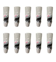 Pappbeger Kulplu Saplı 175 Ml. 6 Oz Kraft Karton Bardak - Gri - 30 Adetlik 10 Paket
