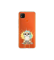 Redmi 10A ile Uyumlu Splash Mirket Tasarımlı Şeffaf Silikon Kılıf