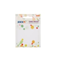Hopax Stickn Yapışkanlı Not Kağıdı Fancy 5.seri 30 Yaprak 76x76 Mm