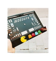 Motor Plakalık Pacman Lazer Kesim Pleksi ( 1 Adet )